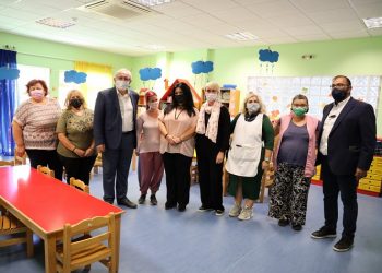 Επίσκεψη Αμπατζόγλου στους παιδικούς και βρεφονηπιακούς σταθμούς