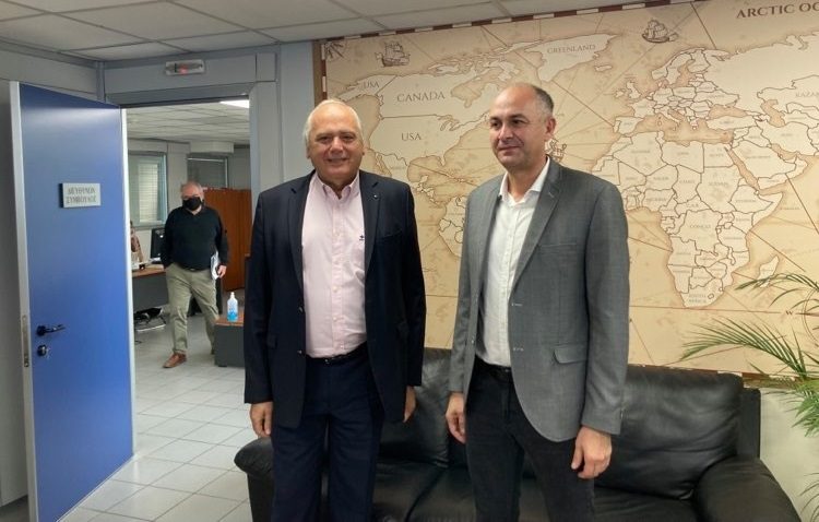 Με τον διευθύνοντα σύμβουλο της ΕΕΤΑΑ συναντήθηκε ο δήμαρχος Στράτος Σαραούδας