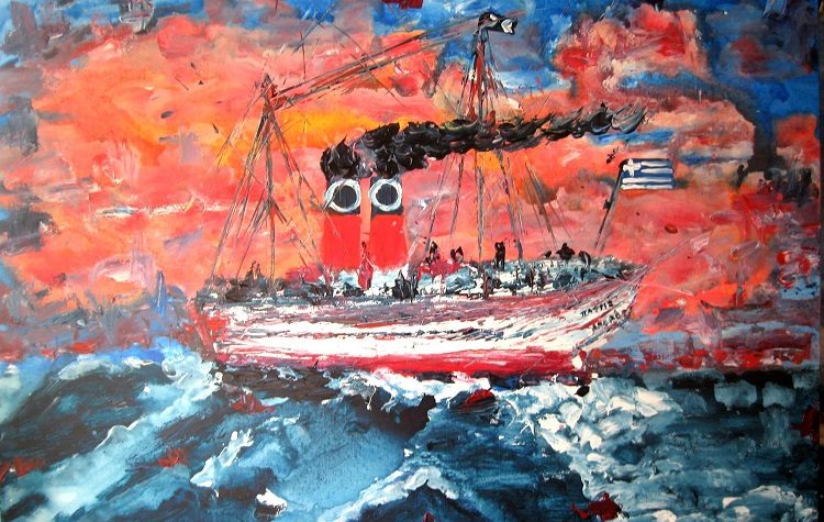 Η έκθεση «Θάλασσα γένους ελληνικού» στο Ίδρυμα Εικαστικών Τεχνών Τσιχριτζή