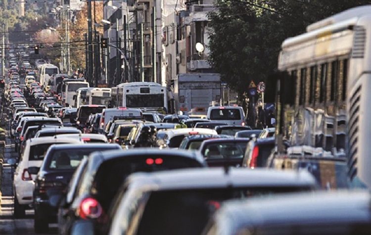 Μποτιλιάρισμα στην Αθήνα: Μια από τα ίδια