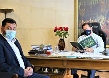 Αναπτυξιακά σχέδια για τη Λυκόβρυση και την Πεύκη στην ατζέντα Τάσου Μαυρίδη - Άδωνι Γεωργιάδη