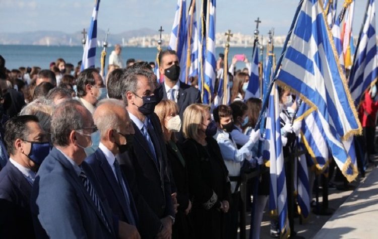 Κ. Μητσοτάκης: «Τιμούμε αυτούς που αγωνίστηκαν κόντρα στον φασισμό και στον κατακτητή»