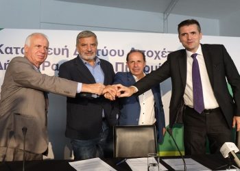 Υπογράφηκε η σύμβαση για τo δίκτυο αποχέτευσης Ραφήνας – Πικερμίου