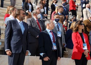 Εκπροσώπηση του Δήμου Αμαρουσίου στην τελετή παράδοσης της Ολυμπιακής Φλόγας