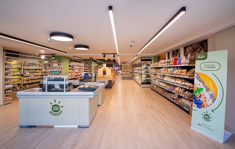 Βιολογικό Χωριό: Ανανεώθηκε το μεγαλύτερο κατάστημα του Δικτύου στο Ηράκλειο