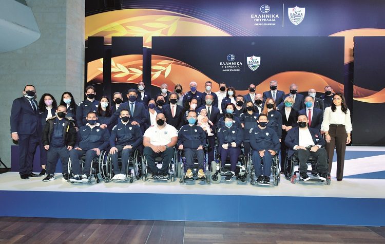 Όμιλος ΕΛΛΗΝΙΚΑ ΠΕΤΡΕΛΑΙΑ: Τίμησε τους Έλληνες αθλητές των Παραολυμπιακών του Τόκιο