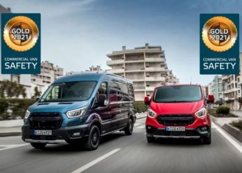 Ford Transit Custom: Χρυσή διάκριση από τον Euro NCAP για τα προηγμένα του συστήματα