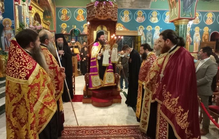 Πανηγυρικά η εορτή του Αγίου Γεωργίου του Νεαπολίτου, Πολιούχου της Ι.Μ. Νέας Ιωνίας