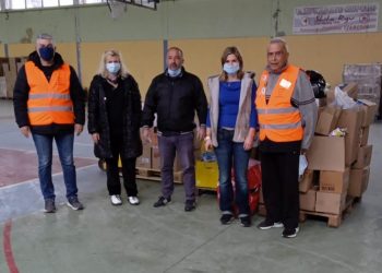 Ολοκληρώθηκε η αποστολή ειδών προς το Μαντούδι