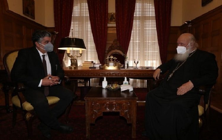 Την ανάγκη δημιουργίας νοσοκομείου αποκλειστικά για ΑμεΑ μετέφερε ο δήμαρχος στον Αρχιεπίσκοπο Ιερώνυμο