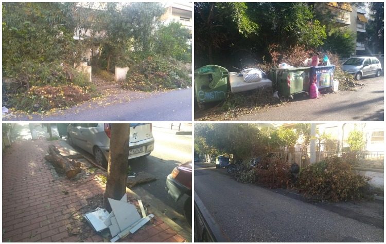 Καταγγελία κατοίκου στην «Α»:  «32 εικόνες από έναν περίπατο στην πόλη»