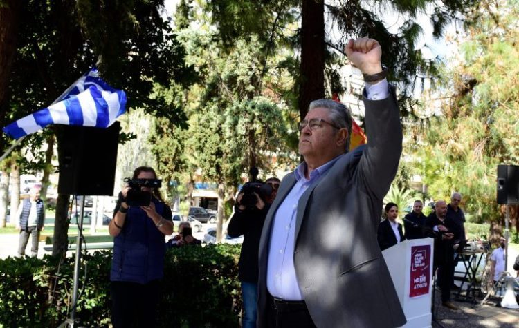 Δ. Κουτσούμπας: «Το Μπλόκο της Καλογρέζας στέλνει μήνυμα στις σημερινές γενιές»