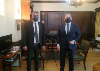 Τα θέματα των Βριλησσίων επί τάπητος στη συνάντηση Ξένου Μανιατογιάννη- Στέλιου Πέτσα