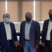 Συνάντηση δημάρχου με τον πρόεδρο και τον εκτελεστικό γραμματέα της Ένωσης Κοινοτήτων Κύπρου