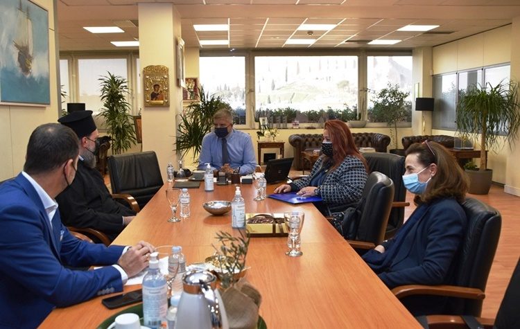 Συνάντηση Γ. Πατούλη - Δ. Θωμαΐδου - Γαβριήλ για τον σχεδιασμό νέων έργων