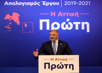 Γ. Πατούλης: «Περισσότερα από 900 έργα, άνω των 2,2 δισ. € στην Αττική»