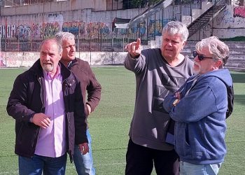 Επίσκεψη Βούρου στους χώρους του 3ου Λυκείου Νέας Φιλαδέλφειας