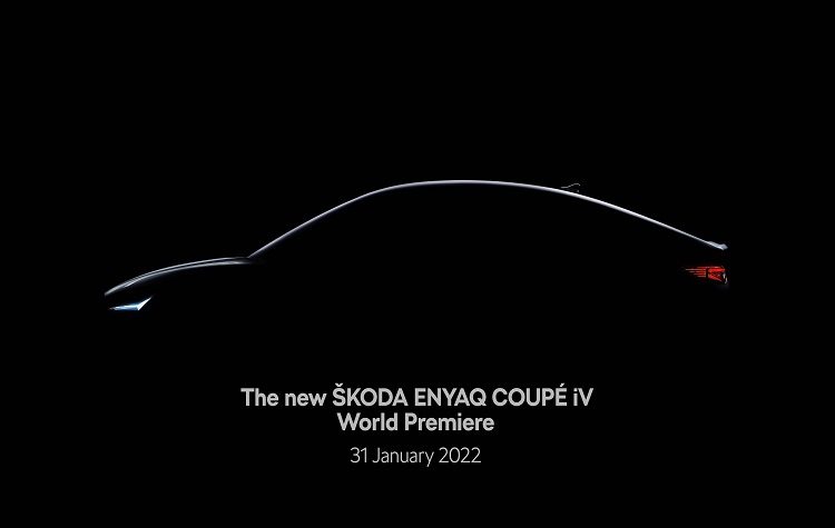 SKODA ENYAQ COUPÉ iV: Παγκόσμια πρεμιέρα στις 31 Ιανουαρίου 2022