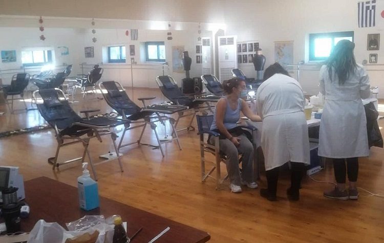 Στέφθηκε με επιτυχία η εθελοντική αιμοδοσία του Δήμου