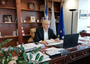 Διαδικτυακή συνάντηση Αμπατζόγλου με το Σύλλογο Αθμονέων