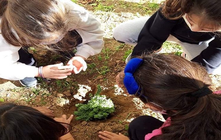 Ο Γιώργος Κρικρής «σήκωσε τα μανίκια» και φύτεψε δέντρα με μαθητές