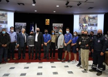 Τους εθελοντές Πολιτικής Προστασίας τίμησε ο Δήμος Αμαρουσίου