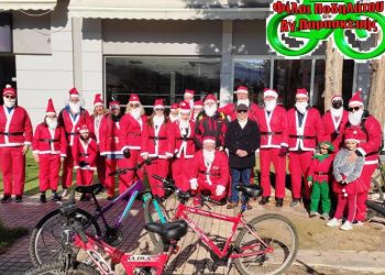 Γιορτινές ορθοπεταλιές… Άη Βασίληδων στην πόλη (Εικόνες)