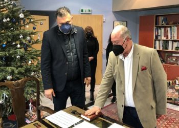 Ορκωμοσία του νέου Δημοτικού Συμβούλου Μενέλαου Κόκκαλη