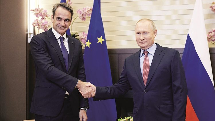 Μητσοτάκης- Πούτιν: Συνάντηση με δύο ειδήσεις