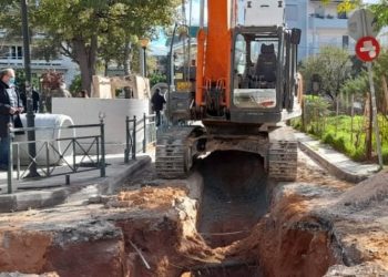 Δήμος Χαλανδρίου: Ένα βήμα πριν από την ολοκλήρωση το έργο ομβρίων υδάτων