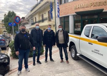 Ενισχύθηκε ο στόλος του Δήμου Μεταμόρφωσης με όχημα 4×4