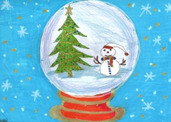 Οι ευρηματικές ζωγραφιές μαθητών για τις φετινές γιορτές (Εικόνες)