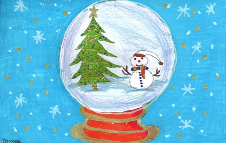 Οι ευρηματικές ζωγραφιές μαθητών για τις φετινές γιορτές (Εικόνες)