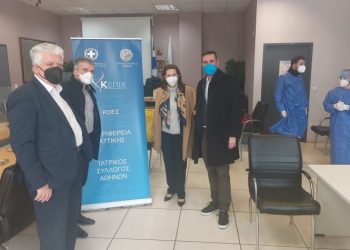 Δείγμα… θετικό από τη διαδικασία rapid test Περιφέρειας και ΙΣΑ στο Δημαρχείο Αγίας Παρασκευής