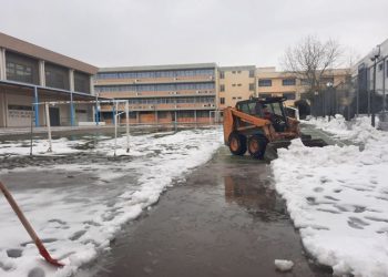 Αποχιονισμός και κοπή κλαδιών σε σχολεία και Παιδικούς Σταθμούς του Δήμου Αμαρουσίου
