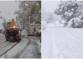 Χωρίς ρεύμα σπίτια και αμαξοστάσιο του Δήμου - Έκκληση από τον δήμαρχο στον ΔΕΔΔΗΕ (Εικόνες)