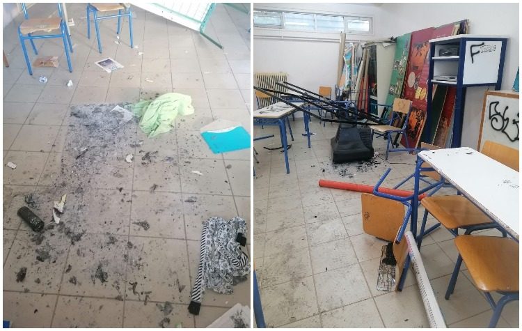 Βανδαλισμοί και κλοπές σε δύο Λύκεια Χολαργού & Παπάγου - Η αντίδραση του Δήμου (Εικόνες)