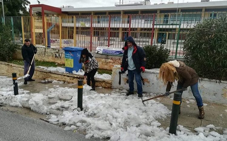 Ελληνικό-Αργυρούπολη: Αντιπαράθεση Κωνσταντάτου - Κορτζίδη με φόντο τον χιονιά