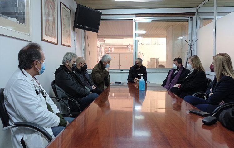 Επίσκεψη αντιπροσωπείας  του ΣΥΡΙΖΑ στο «Κωνσταντοπούλειο» Νοσοκομείο Νέας Ιωνίας