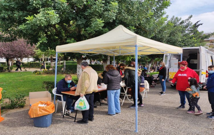 Δωρεάν rapid test από το Δήμο Ηρακλείου στη λαϊκή αγορά της Παρασκευής