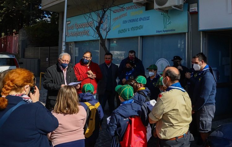 Η 3η Αγέλη Αεροπροσκόπων Αμαρουσίου στηρίζει το Κοινωνικό Παντοπωλείο