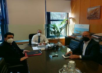 Στο Υπουργείο Υποδομών ο Νίκος Μπάμπαλος για την διάνοιξη της Κύμης