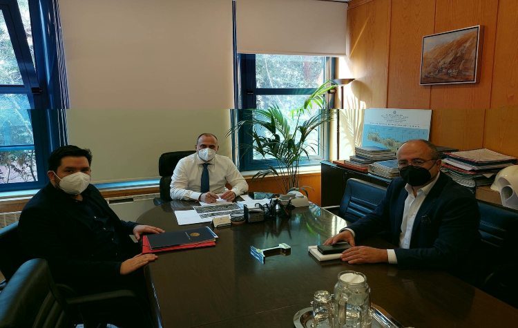 Στο Υπουργείο Υποδομών ο Νίκος Μπάμπαλος για την διάνοιξη της Κύμης