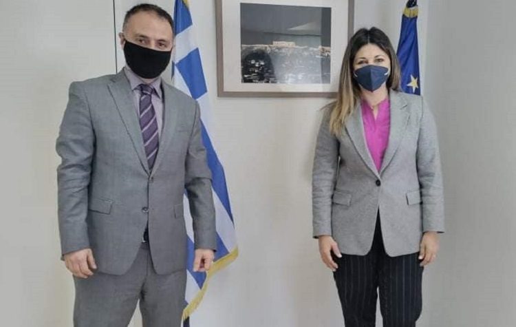 Συνάντηση Καρυστινού – Ζαχαράκη για το δίκτυο μονοπατιών στον Δήμο