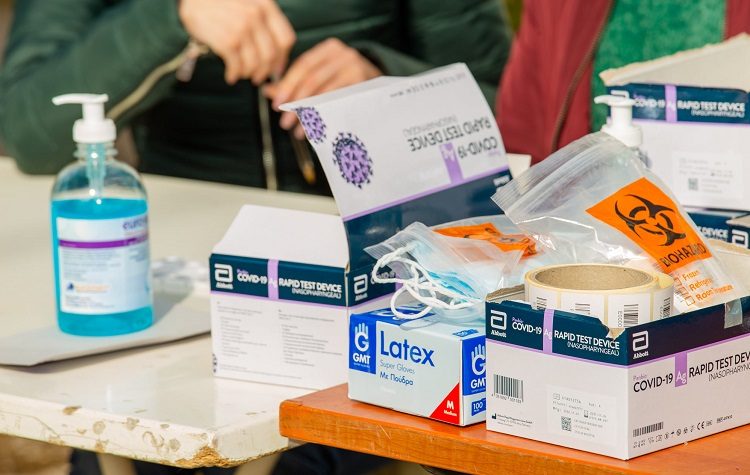Αλλάζει ο χώρος διεξαγωγής των rapid test