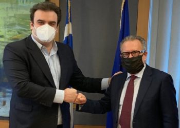 Για την «Ψηφιακή Υπηκοότητα» συζήτησαν οι Κυριάκος Πιερρακάκης - Γιώργος Κουμουτσάκος