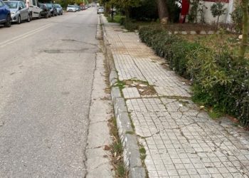 Εκκίνηση για το έργο αναβάθμισης των πεζοδρομίων του Δήμου