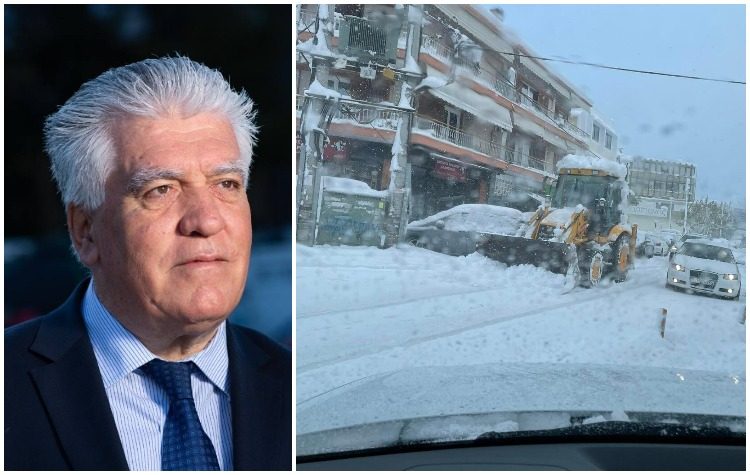 Β. Ζορμπάς: «Καταβάλαμε υπεράνθρωπες προσπάθειες στον χιονιά - Συγγνώμη για τα λάθη»