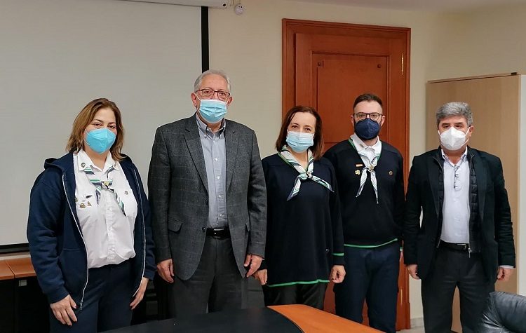 Συνάντηση Αμπατζόγλου με το Σώμα Ελληνικού Οδηγισμού Αμαρουσίου