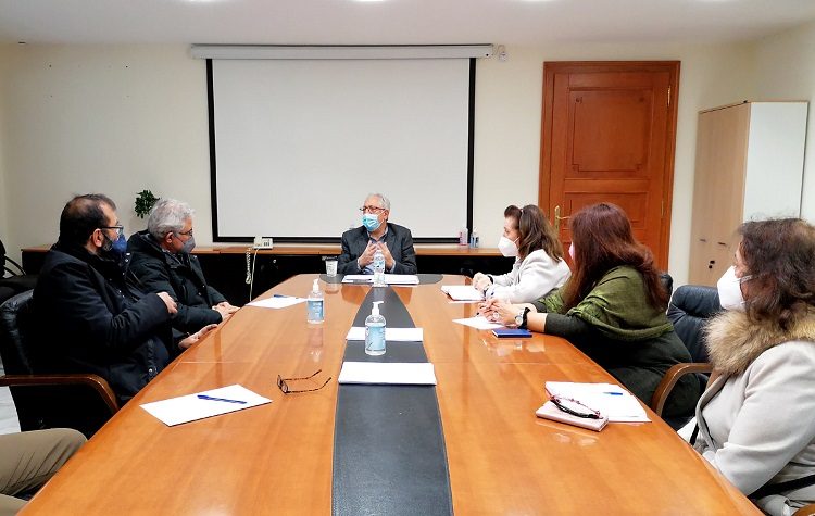 Συνάντηση Αμπατζόγλου με τον Σύλλογο «Αμαρυσία Εστία»